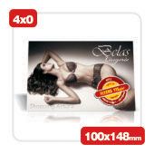 2500 Flyers - 4x0 -*100x148mm Couchê - 115g - 10 x R$ 13,49